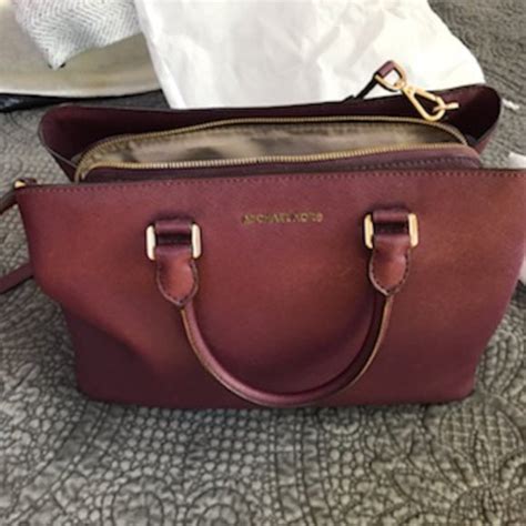 michael kors purses maroon|Michael Kors purse color chart.